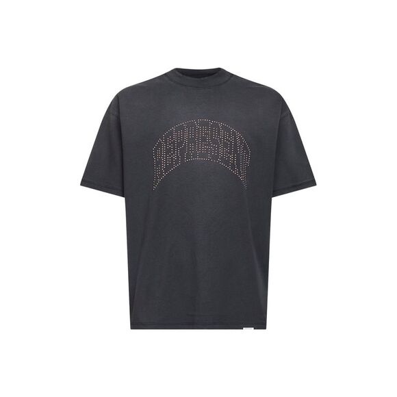 Represent Men Black Embellished Represent T-Shirt